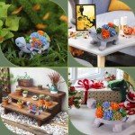 Cute Turtle Solar Garden Decor for Moms