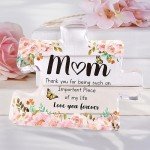 Unique Engraved Acrylic Puzzle Piece for Mom