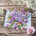 3D Mother's Day Pop-Up Cards with Envelope