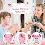 Cute Handmade Crochet Axolotl Gift for Mom