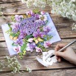 3D Mother's Day Pop-Up Cards with Envelope