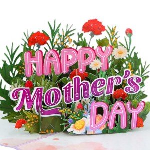 3D Pop Up Mother’s Day Card with Envelope
