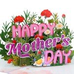 3D Pop Up Mother’s Day Card with Envelope