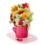 Mother's Day Pop-Up Card - Flower Bouquet