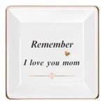 Personalized Ceramic Jewelry Tray for Mom