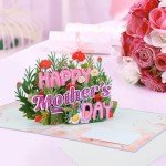 3D Pop Up Mother’s Day Card with Envelope