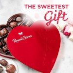 Red Foil Heart Chocolate Gift Box, 10 Ounce