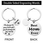 Best Mom Ever Keychain - Sweet Gift Idea