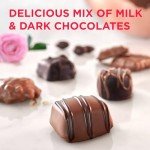 Red Foil Heart Chocolate Gift Box, 10 Ounce