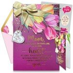 Gold Foiled 5x7 Religious Mom's Day Cards