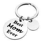 Best Mom Ever Keychain - Sweet Gift Idea