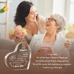 Acrylic Keepsake Gift for Mom - Heartfelt Touch