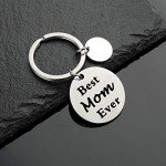 Best Mom Ever Keychain - Sweet Gift Idea