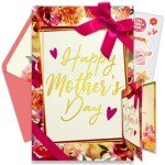Gold Foil Happy Mother's Day Card Set