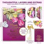 Gold Foiled 5x7 Religious Mom's Day Cards