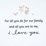 Thoughtful Mother's Day Card for Wife
