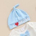 Cute Baby Boy's First Mother's Day Outfit Set