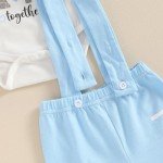 Cute Baby Boy's First Mother's Day Outfit Set