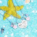 Matching Mother-Daughter Heart Pendant Necklace Set