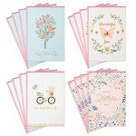 Floral Mother's Day Card Set (16 Cards)