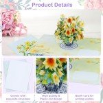 3D Flower Pop-Up Card for Mother's Day