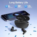 Bluetooth 5.3 Wireless Earbuds with Charging Case