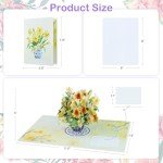 3D Flower Pop-Up Card for Mother's Day
