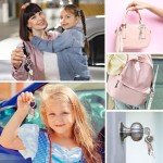 Matching Mother-Daughter Heart Keychain Set