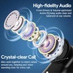 Bluetooth 5.3 Wireless Earbuds with Charging Case