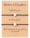 Matching Heart Bracelets for Mom and Daughter