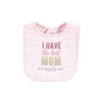 Cute Baby Bib and Matching Headband Set
