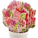 Pop-Up Tulip Bouquet Mother's Day Card