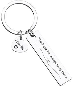 Stainless Steel Keychain Gifts for Mom & Grandma