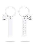 Stainless Steel Keychain Gifts for Mom & Grandma