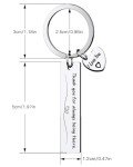 Stainless Steel Keychain Gifts for Mom & Grandma