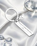 Stainless Steel Keychain Gifts for Mom & Grandma