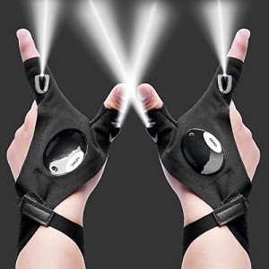 LED Flashlight Gloves - Great Gifts for Dad