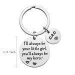 Cute Keychain Gift for Dad from Daughter
