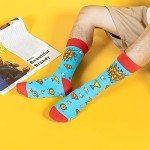 Funny Super Dad Socks for Men and Grandpa