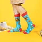 Funny Super Dad Socks for Men and Grandpa