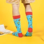 Funny Super Dad Socks for Men and Grandpa