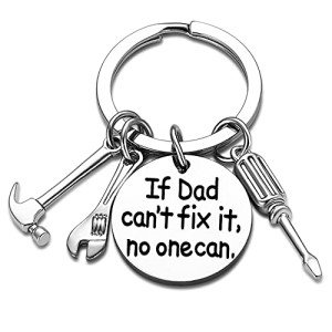 Funny Dad Keychain Gift from Son or Daughter