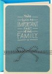 Heartfelt Father's Day Card for Family