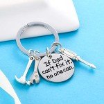 Funny Dad Keychain Gift from Son or Daughter