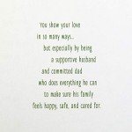 Father's Day Card for a Wonderful Husband