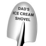 Funny Ice Cream Spoon - Unique Gift for Dad