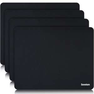 4-Pack Thin Non-Slip Gaming Mouse Pads