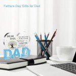 Heart-Shaped Dad Gift Plaque Under $10
