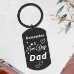Love You Dad Keychain - Perfect Gift Under $10