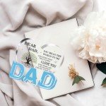 Heart-Shaped Dad Gift Plaque Under $10